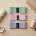 Fabric Resistance Bands - Pinterest Flat Lay