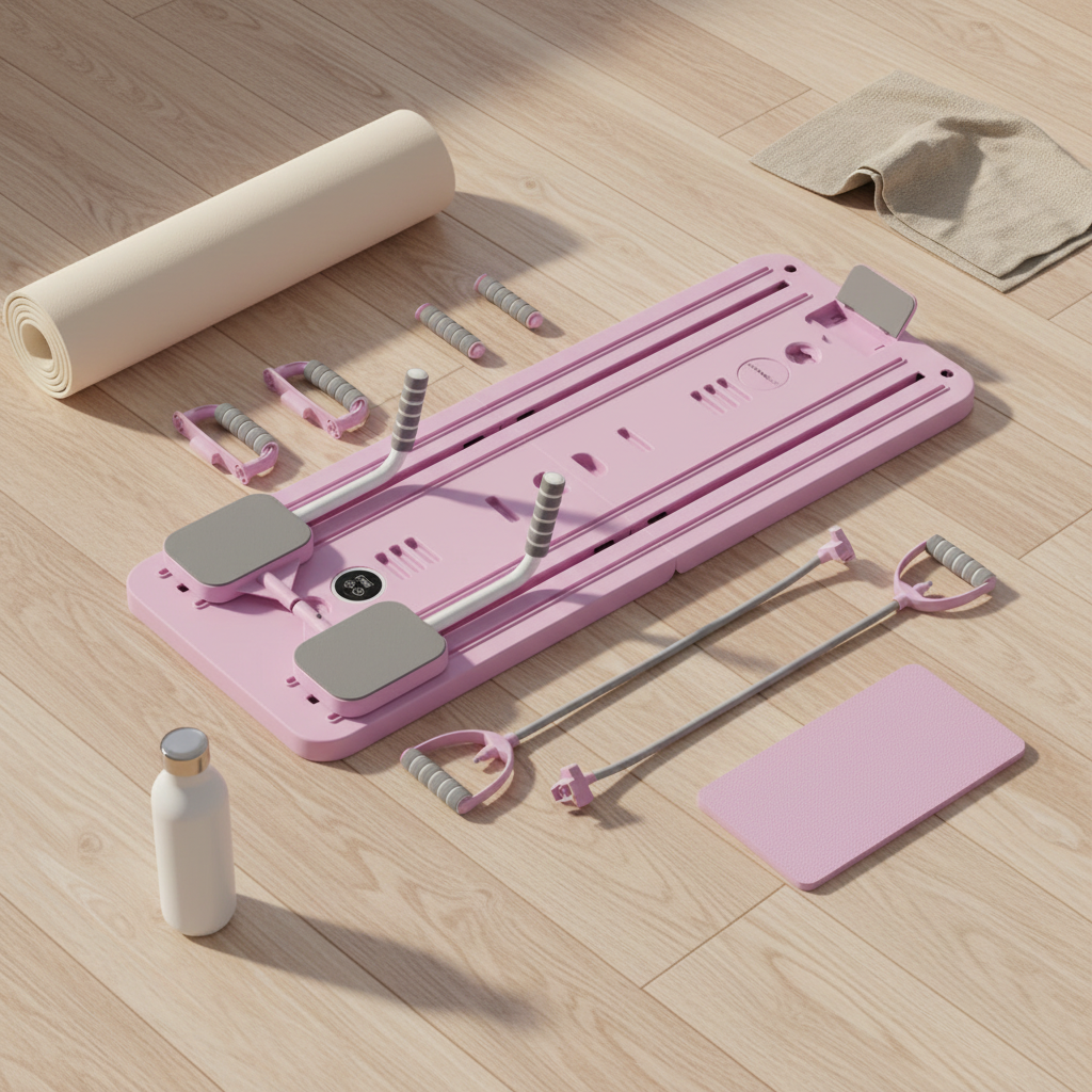 Fitness Board - Pinterest Flat Lay