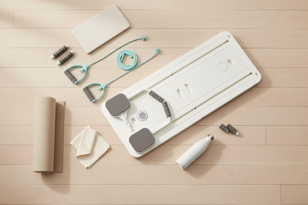 Fitness Board - Pinterest Flat Lay