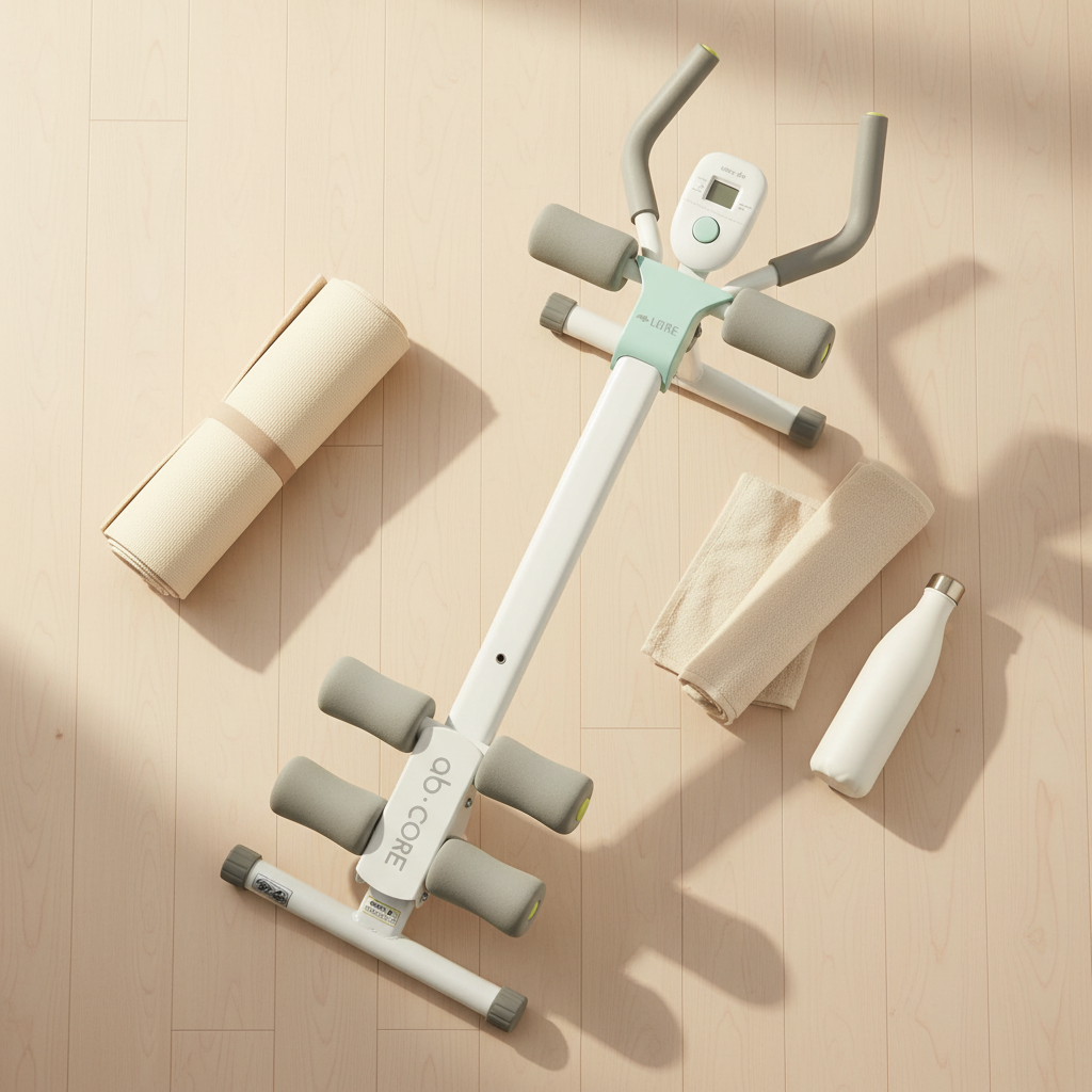 Foldable Core Trainer - Pinterest Flat Lay