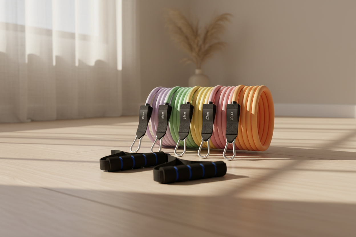 Pastel Resistance Bands - Editorial Luxury