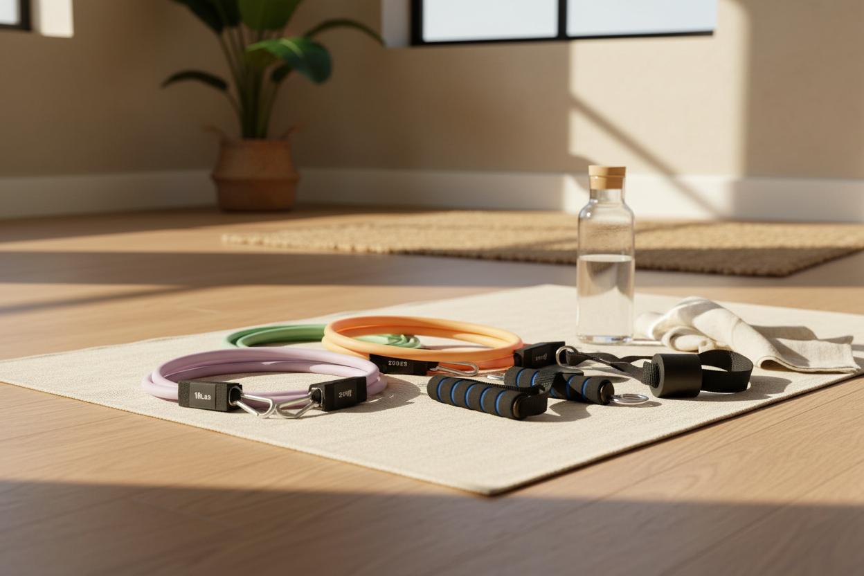 Pastel Resistance Bands - Lifestyle