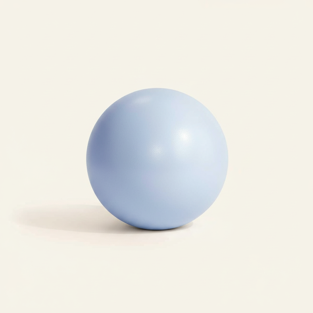 Pilates Ball Blue - Clean Product Shot