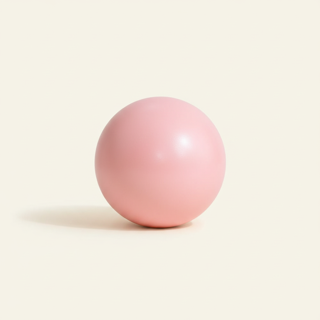 Pilates Ball Pink - Clean Product Shot