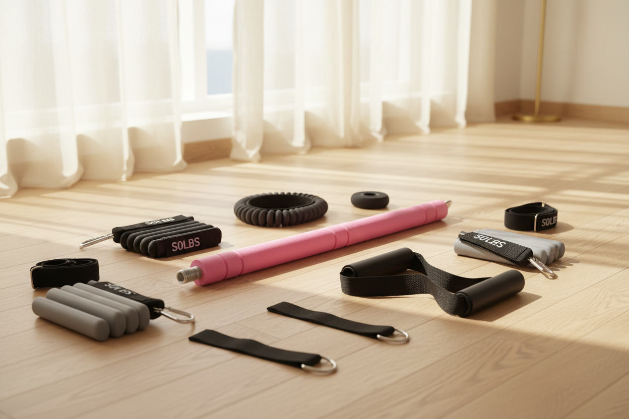 Pink Resistance Bands Kit - Editorial Luxury