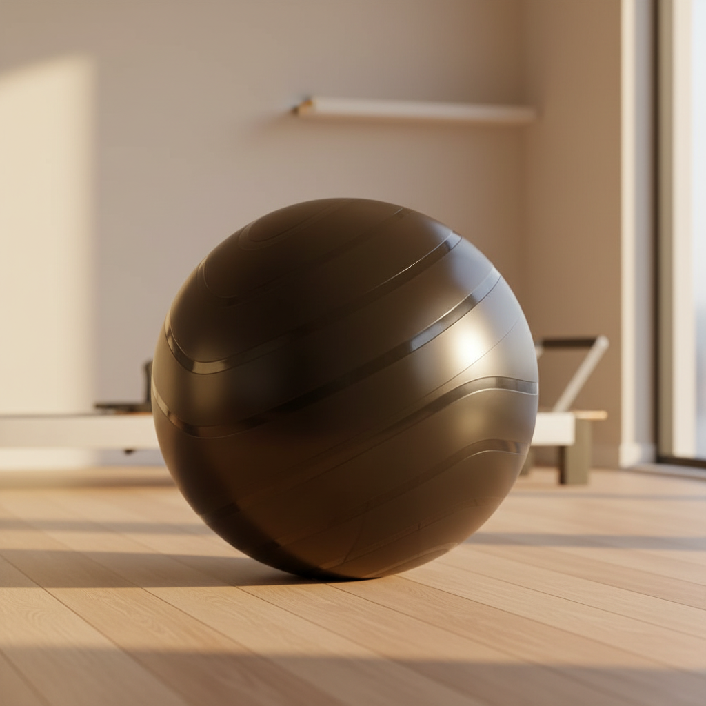 Premium Yoga Ball 65cm - Editorial Luxury