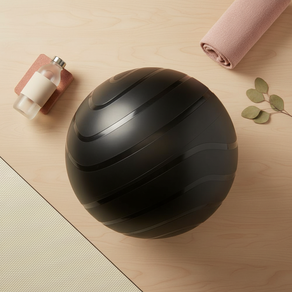 Premium Yoga Ball 65cm - Pinterest Flat Lay
