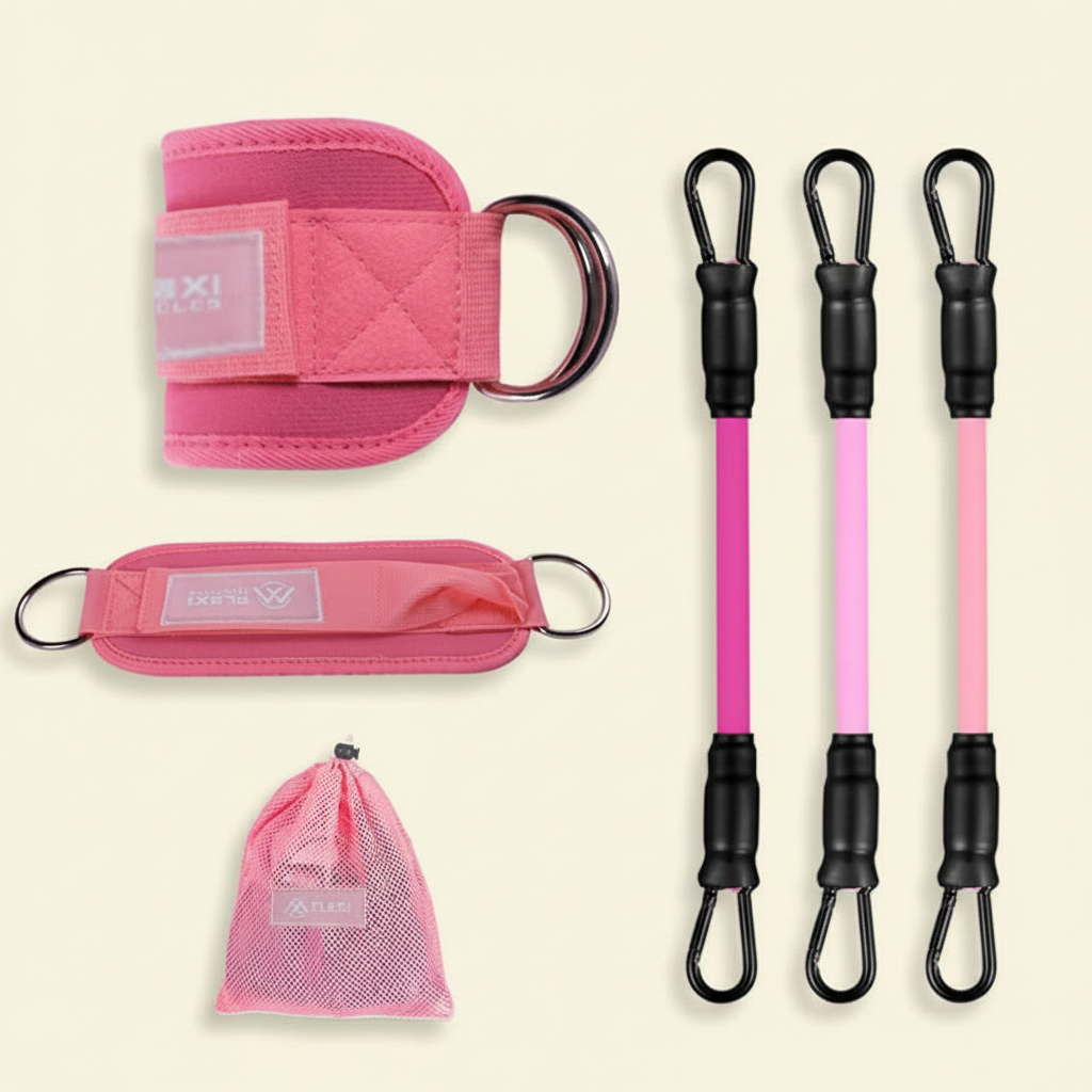 Resistance Bands Ankle Cuffs - Clean Product Shot