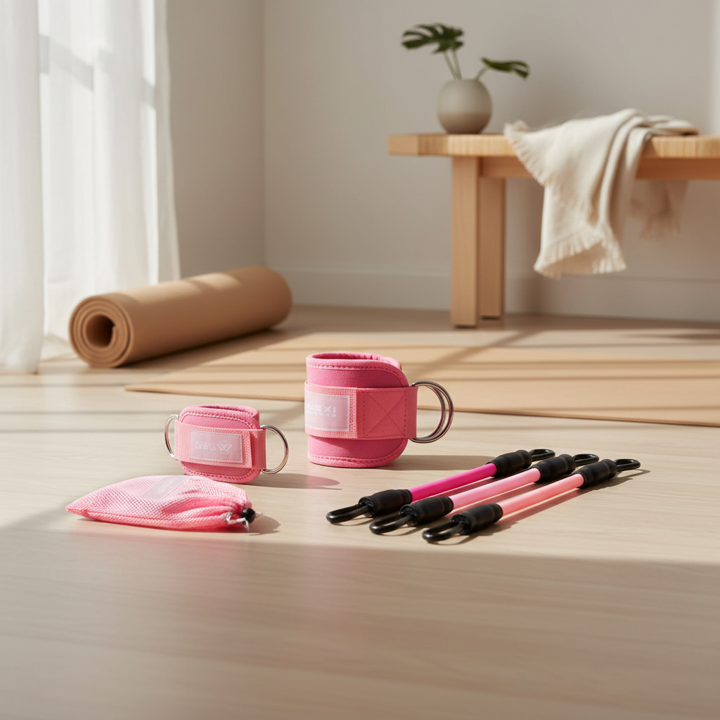 Resistance Bands Ankle Cuffs - Lifestyle